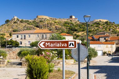 Marialva town and castle, Guarda, Centro, Portugal clipart