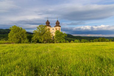 St. Markets Kilisesi, Broumov yakınlarında Sonov, Doğu Bohemya, Çek Cumhuriyeti
