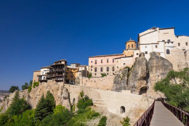 Cuenca eski kasabası, UNESCO sitesi, Kastilie La Mancha, İspanya
