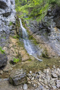 Raztocky Şelalesi, Kvacianska Vadisi, Chocske Vrchy, Slovakya