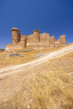 Castillo de Belmonte kalesi, Cuenca ili, İspanya