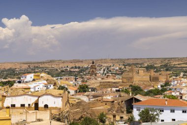 Guadix mağara evleri (Cuevas de Guadix), Guadix, Granada ili, Endülüs, İspanya