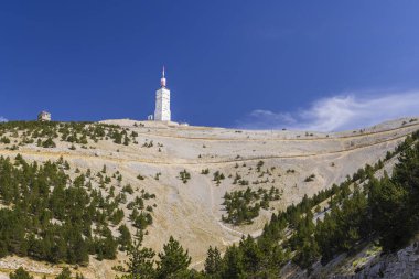 Mont Ventoux (1912 m), Vaucluse, Provence, Fransa
