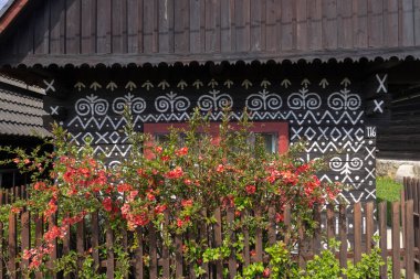 Cicmany, UNESCO Dünya Mirası Sitesi, Slovakya 'daki evlerin eşsiz dekorasyonu