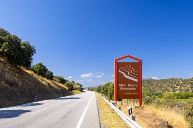 Pocinho yolu Alto Douro, UNESCO sitesi, Alto Douro şarap bölgesi, Portekiz