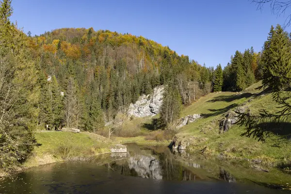 Dedinky ve Stratena yakınlarındaki Hnilec nehri, Slovakya Ulusal Parkı Cenneti,