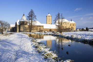 Shihov Şatosu, Çek Cumhuriyeti, soğuk bir kış gününde