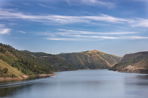 Idaho Büyük Bir Göl Manzarası — Stok fotoğraf