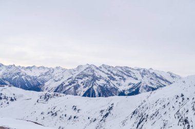 Dağların güzel manzarası