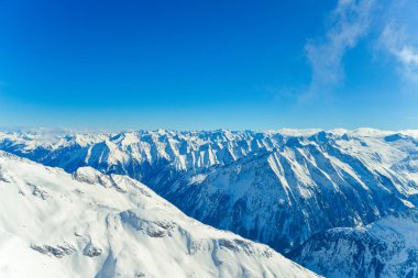 Dağların güzel manzarası