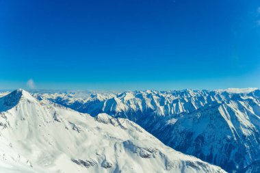 Dağların güzel manzarası