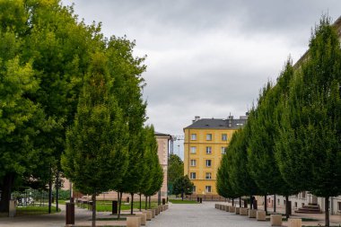 Sonbaharın güzel sokakları ve mimarisi 