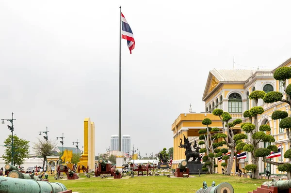 Μπανγκόκ Θέιλαντ Απριλίου 2023 Κτίριο Του Υπουργείου Άμυνας Της Ταϊλάνδης — Φωτογραφία Αρχείου