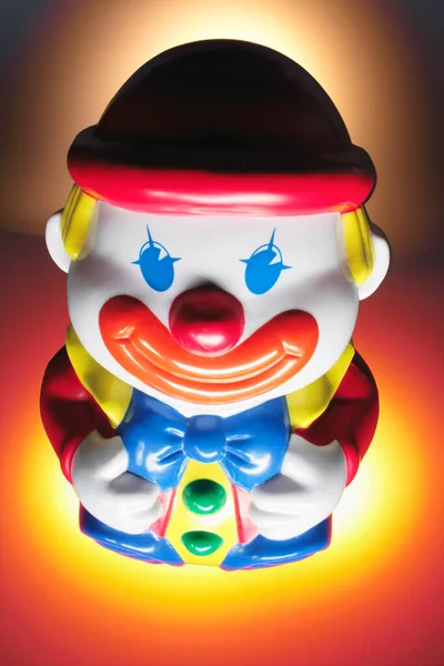 Närbild Toy Clown — Stockfoto