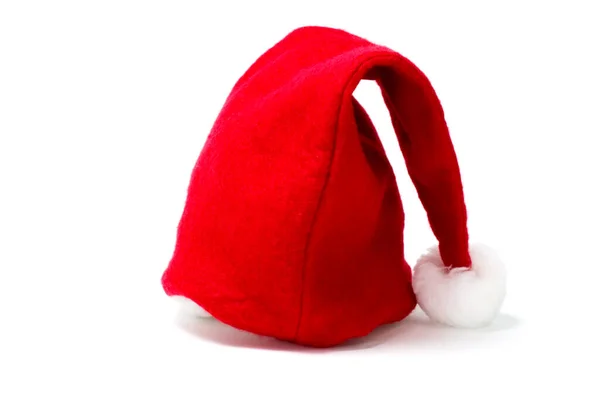 Close Chapéu Papai Noel — Fotografia de Stock