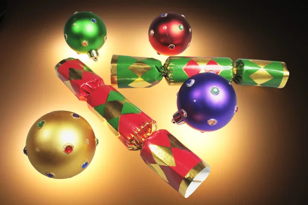 Kerstballen Bonbons — Stockfoto
