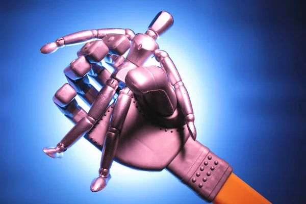 Ρομποτικό Χέρι Ειδώλιο — Φωτογραφία Αρχείου