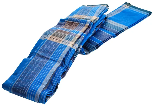 手織り綿のインドの亜大陸の Lungi — ストック写真