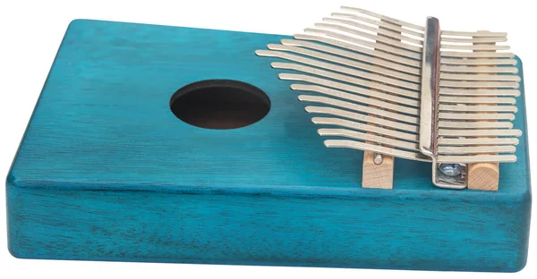 Kalimba Musical Instrument Closeup Isolated — Stock Photo, Image