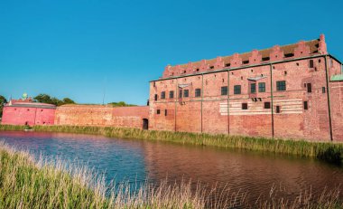 İsveç 'teki Malmö kalesi. 