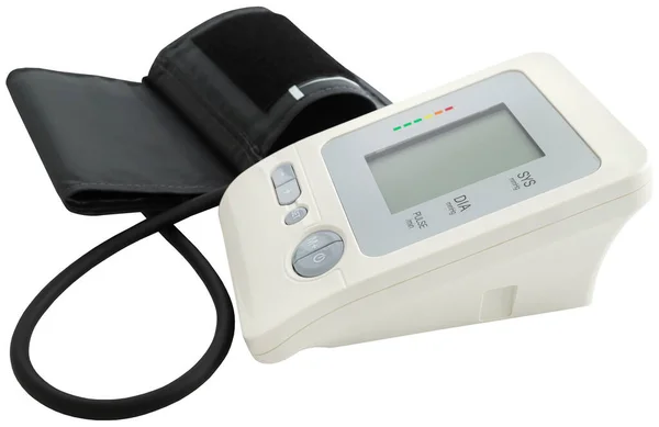 Urządzenia Monitorowania Ciśnienia Tętniczego Krwi Zbliżenie Izolacja — Zdjęcie stockowe