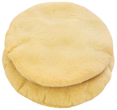 Buğdaydan yapılmış Pitta ekmeği.