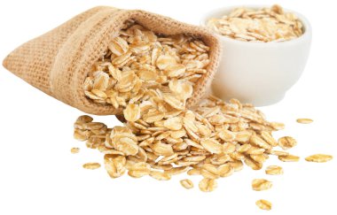 Yulaf ezmesi ve kase.