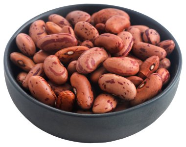 Kavanozda benekli fasulye veya fasulye.