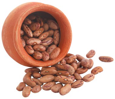 Çömlekçilikte benekli fasulye ya da bezelye.