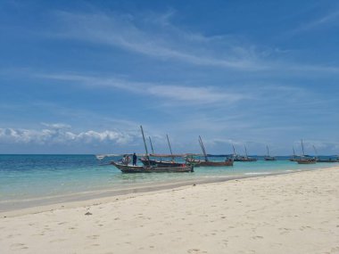 Afrika 'nın Zanzibar' daki inanılmaz deniz manzaraları ve plajları 