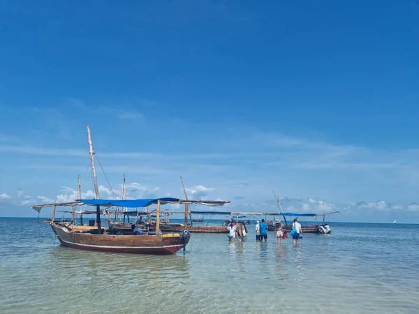 Paisagens Praias Incríveis Zanzibar África Vistas África — Fotografia de Stock