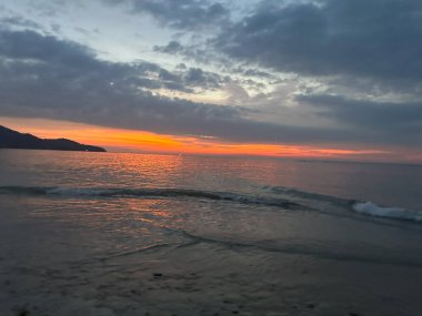 Tayland 'da inanılmaz bir gün batımı, Tayland manzarası