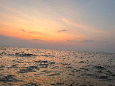 Tayland 'da inanılmaz bir gün batımı, Tayland manzarası