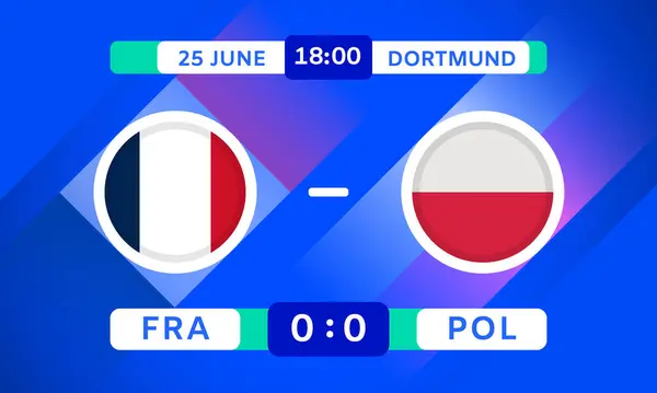 Austria France Match Design Element Flags Icons Transparency Isolated Blue Royalty Free Stock Vectors