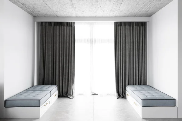 Modern Living Interior Rendering Design — Foto Stock