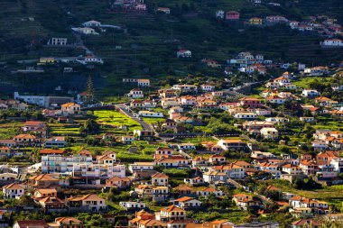 Madeira Adası 'ndaki Maço şehri.