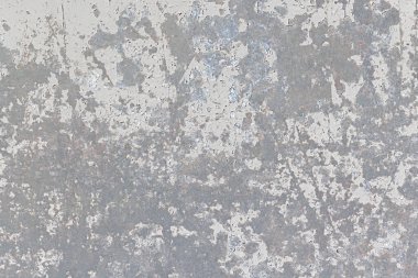 Flaking Paint 'li çinko kaplı metal bir tahtanın yüzey dokusu
