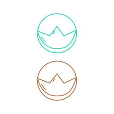 Doğal Lale Logosu, İşaret, Sembol Beyazda