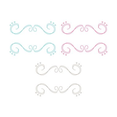 Wedding Day Luxury colorful Ornaments Set