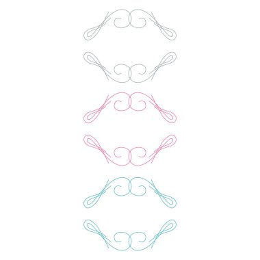 Wedding Day Luxury colorful Ornaments Set