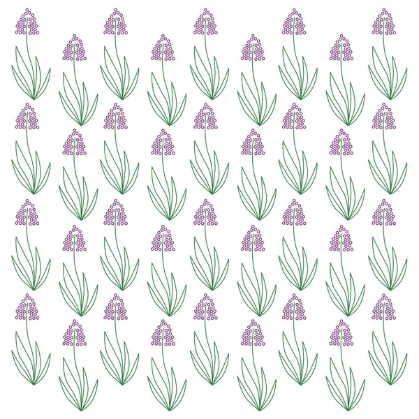 Botanical Spring Background Pattern Texture — стоковий вектор