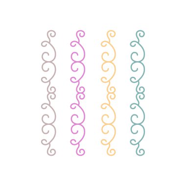 Zarif Girdap Düğün Tasarımı Elementleri 