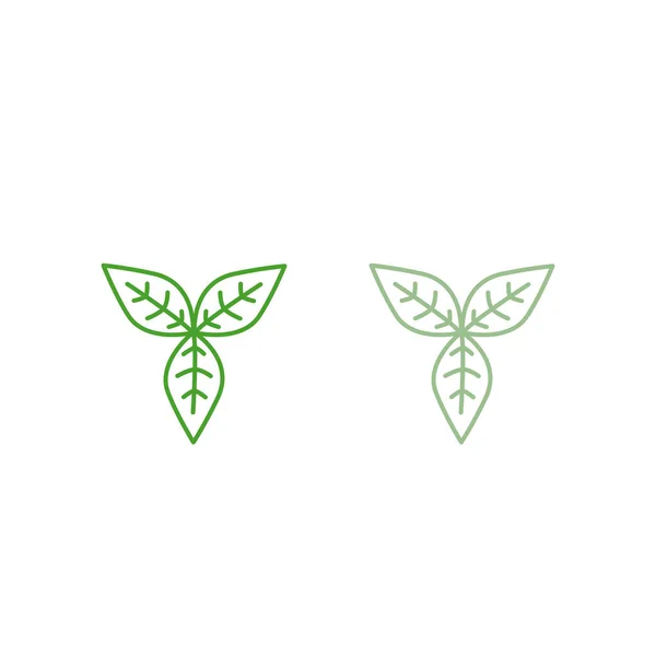 Natural Organic Farming Fresh Food Eco Bio Warfood Product Logo — 图库矢量图片