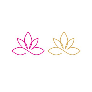 Ayurveda Resort, Otel İmza Sembol Logo Vektörü