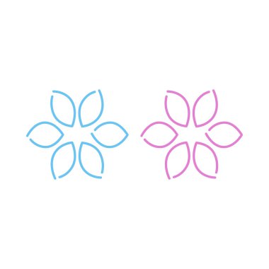 Ayurveda Resort, Otel İmza Sembol Logo Vektörü