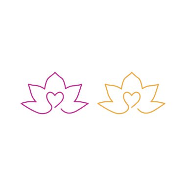 Ayurveda Resort, Otel İmza Sembol Logo Vektörü