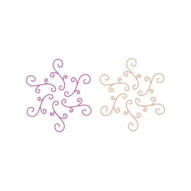 Ayurveda Resort, Otel İmza Sembol Logo Vektörü