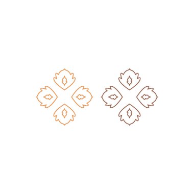 Ayurveda Resort, Otel İmza Sembol Logo Vektörü