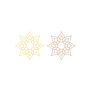 Ayurveda Resort, Otel İmza Sembol Logo Vektörü