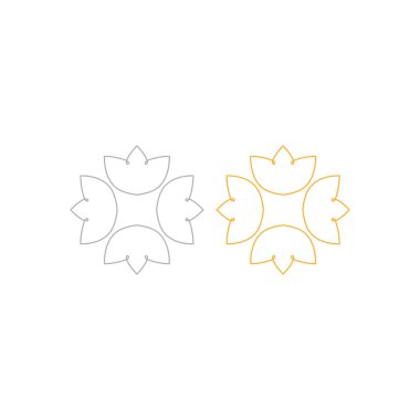 Ayurveda Resort, Otel İmza Sembol Logo Vektörü